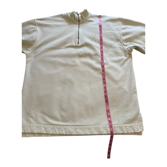 Spirit Vintage 3/4 Zip Pullover Long Sleeve Sweatshirt - Size L / XL - Picture 10 of 15